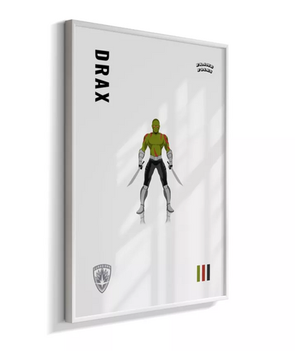 Quadro Drax - Armadura