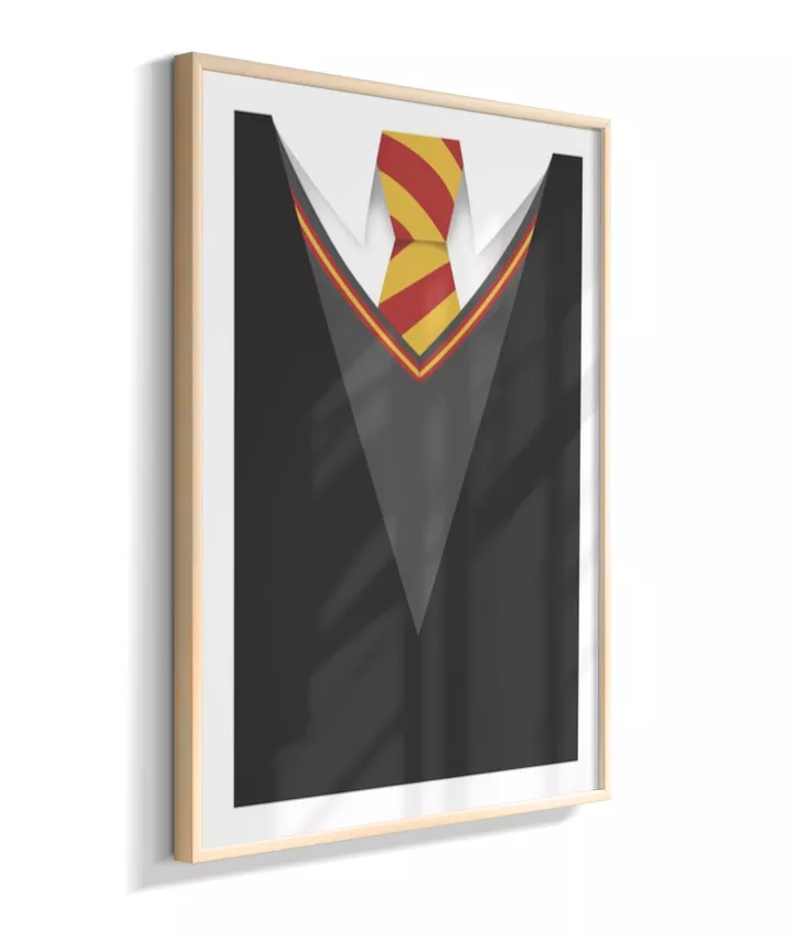 Quadro Harry Potter - Casa Grifinória