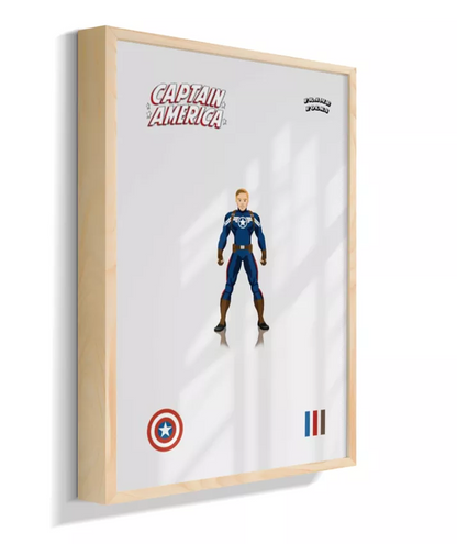 Quadro Steve Rogers