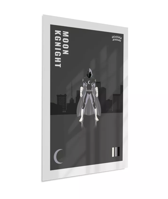 Quadro Cavaleiro da Lua - Dark City
