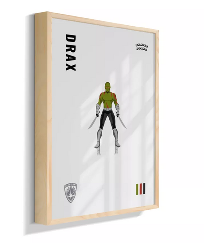 Quadro Drax - Armadura