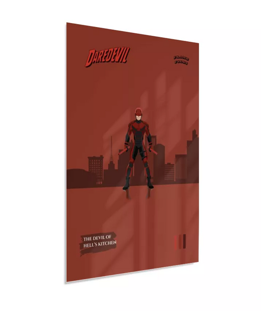 Quadro Demolidor - The Devil of Hell's Kitchen (Red)