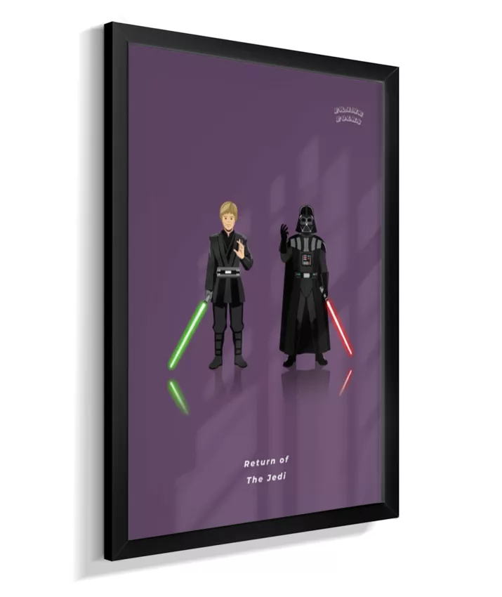 Quadro Star Wars - O Retorno de Jedi