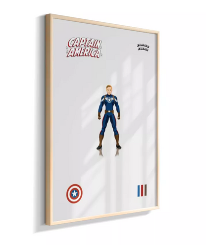 Quadro Steve Rogers