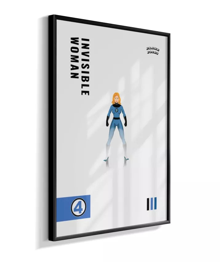 Quadro Mulher Invisível - Clássica