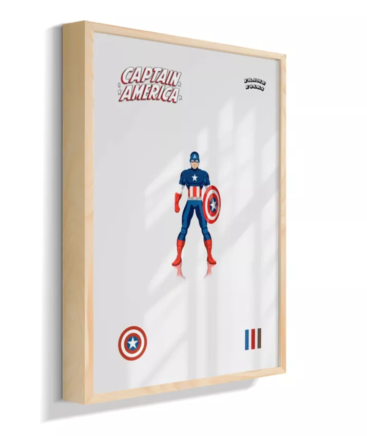 Quadro Capitão America