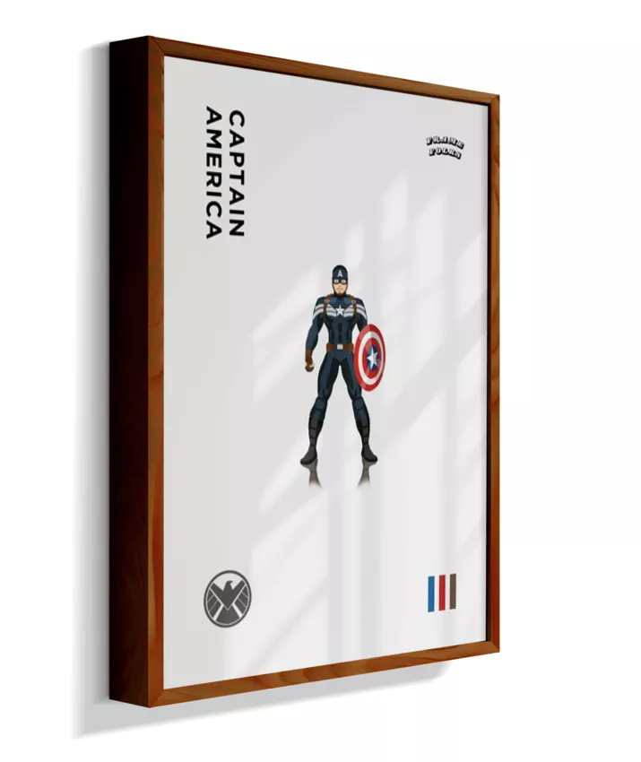 Quadro Capitão America - Shield
