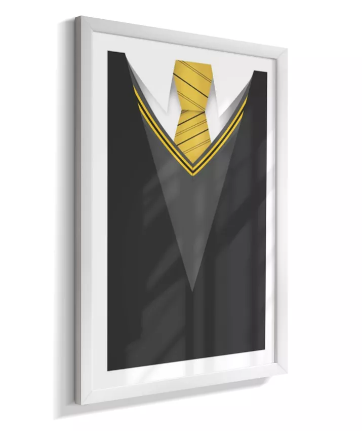 Quadro Harry Potter - Casa Lufa Lufa