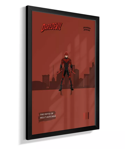 Quadro Demolidor - The Devil of Hell's Kitchen (Red)