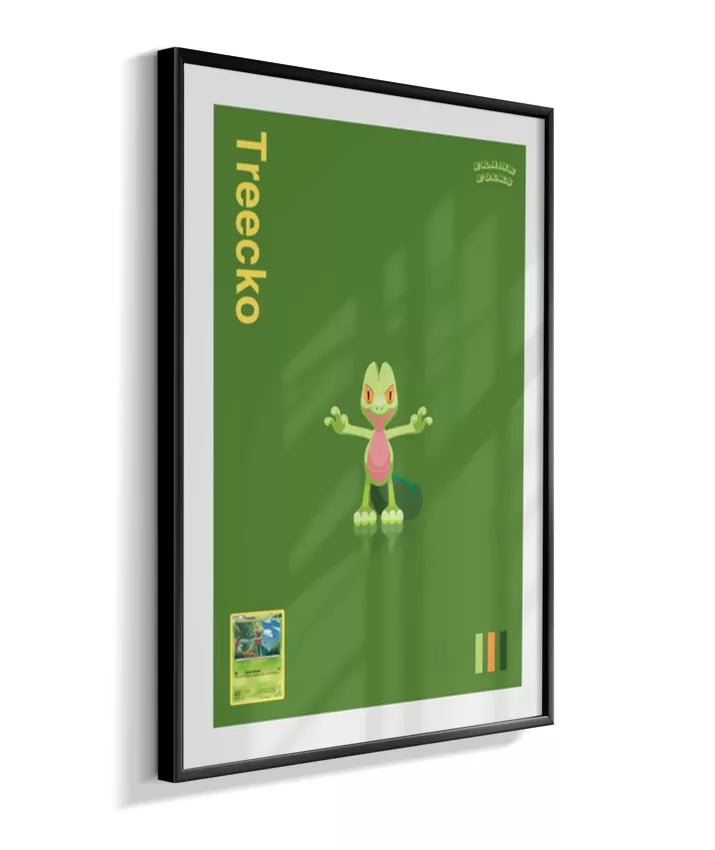 Quadro Treecko - Pokémon