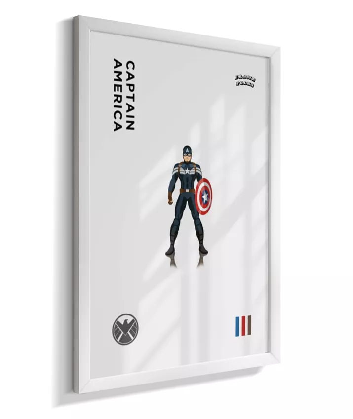 Quadro Capitão America - Shield