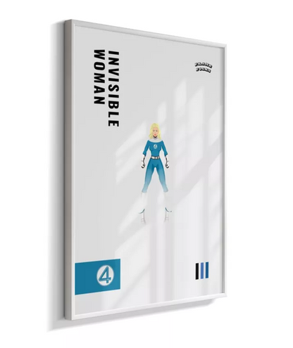 Quadro Mulher Invisível - Filme