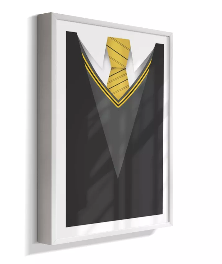 Quadro Harry Potter - Casa Lufa Lufa