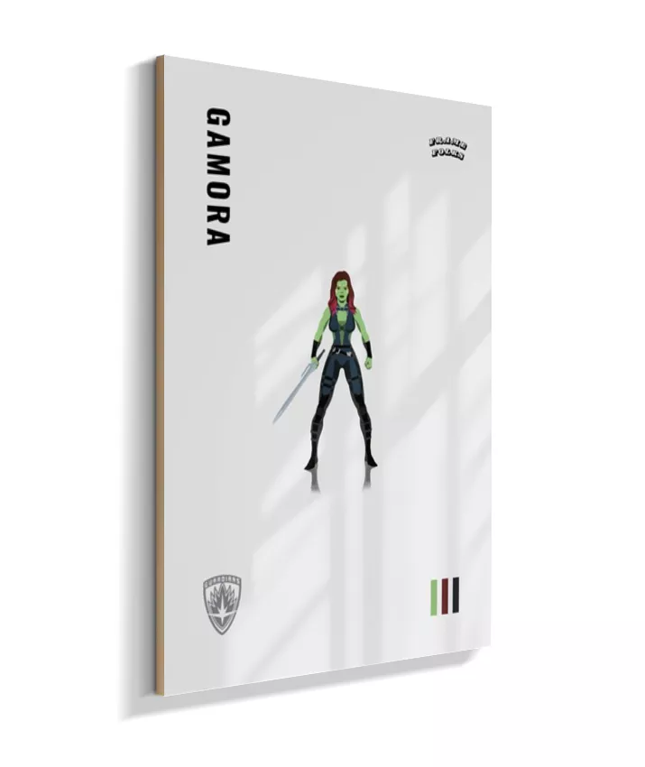 Quadro Gamora - Guardiões da Galáxia