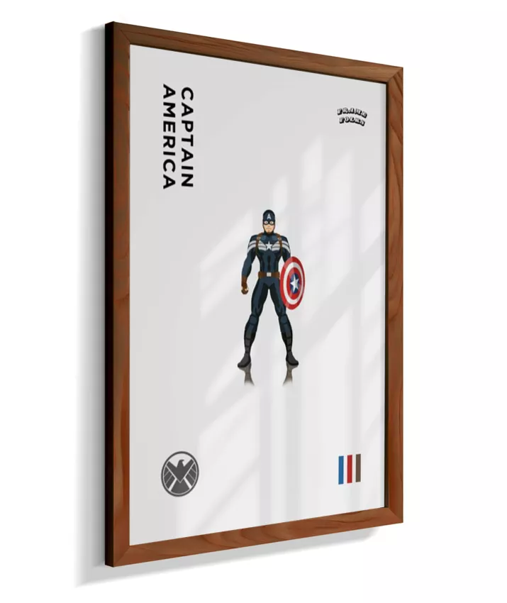 Quadro Capitão America - Shield