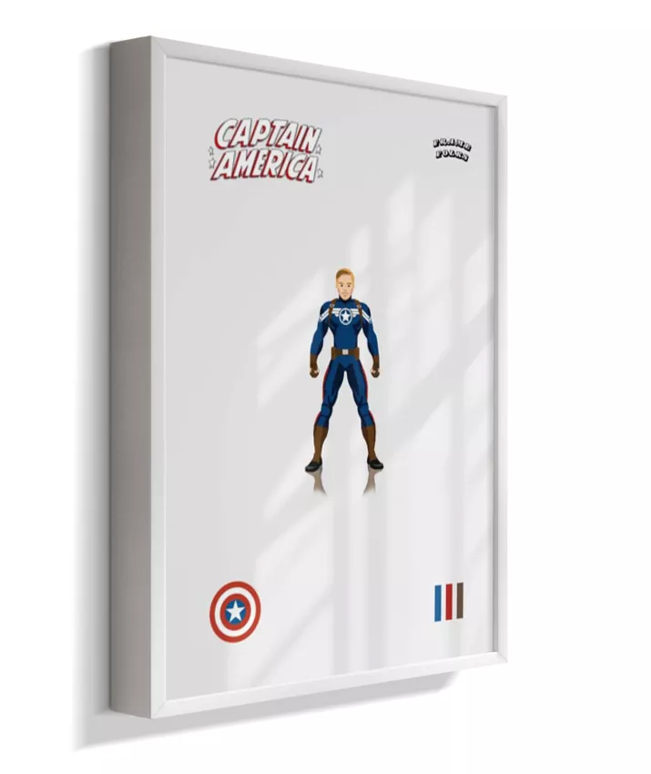 Quadro Steve Rogers