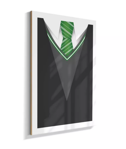 Quadro Harry Potter - Casa Sonserina