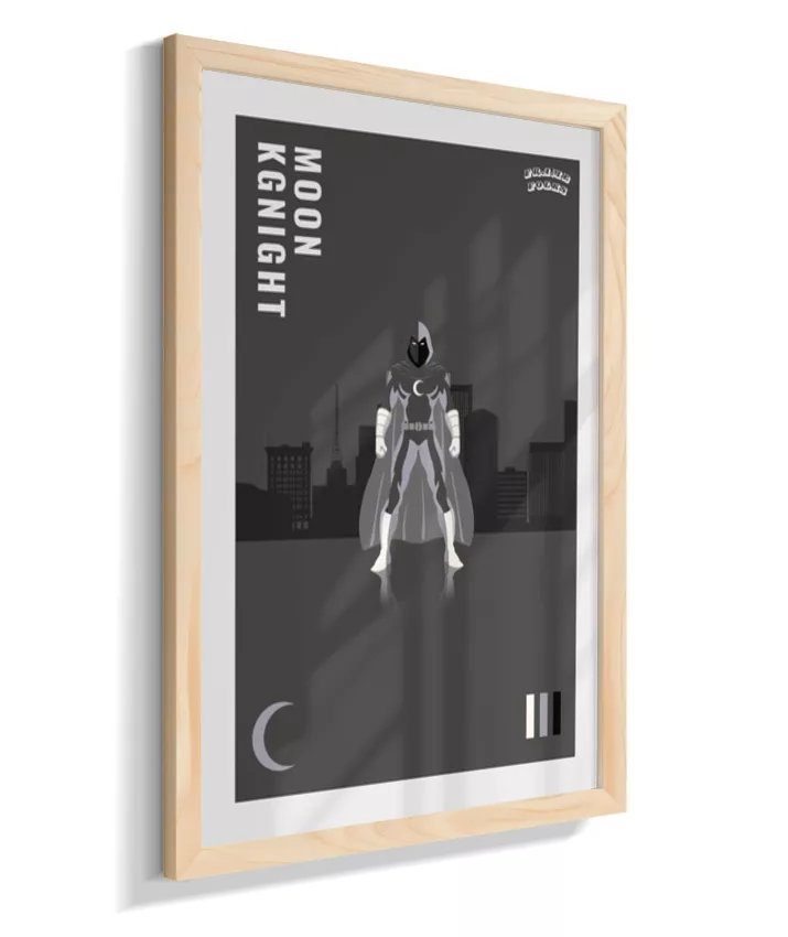 Quadro Cavaleiro da Lua - Dark City