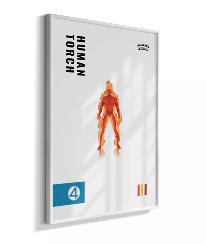 Quadro Tocha Humana - Filme