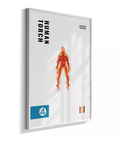 Quadro Tocha Humana - Filme