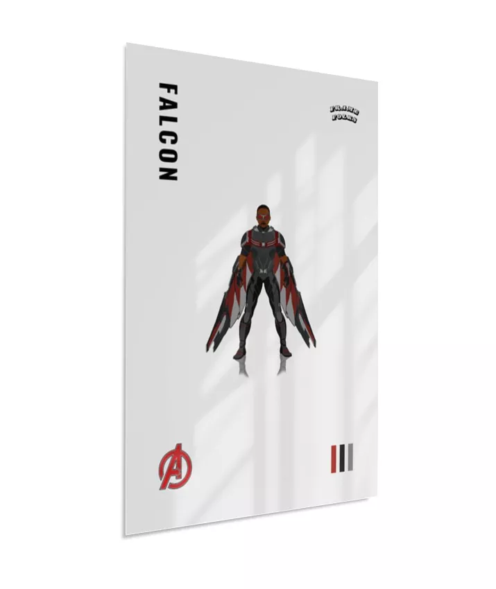 Quadro Falcão - Vingadores