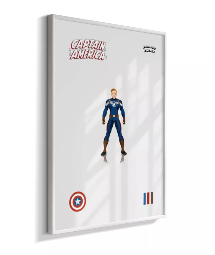 Quadro Steve Rogers