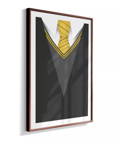 Quadro Harry Potter - Casa Lufa Lufa