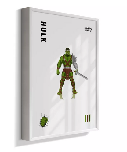 Quadro Hulk - Planeta Hulk