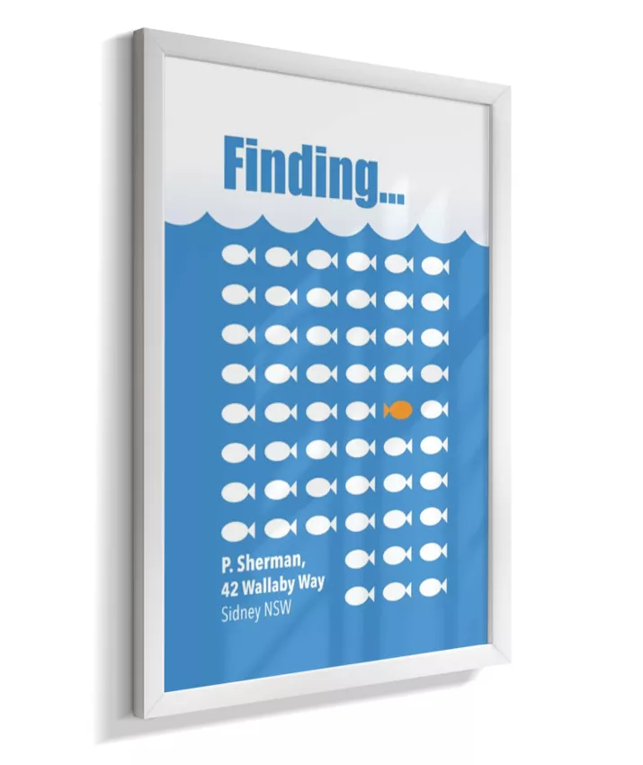 Quadro Procurando Nemo