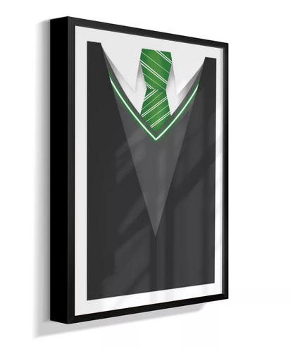 Quadro Harry Potter - Casa Sonserina