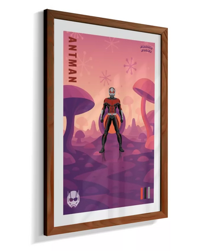 Quadro Homem Formiga - Reino Quântico