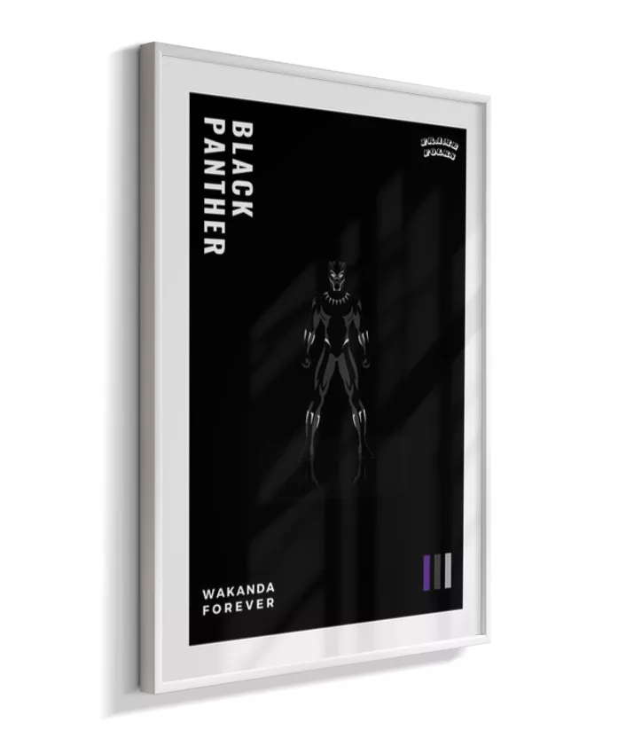 Quadro Pantera Negra - Black