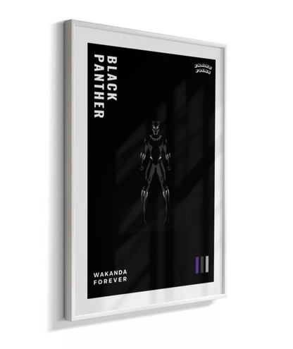 Quadro Pantera Negra - Black