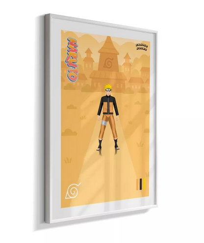 Quadro Naruto - Vila da Folha