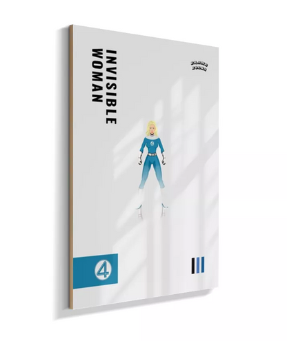 Quadro Mulher Invisível - Filme