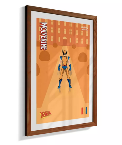 Quadro Wolverine 90's - Mansão X