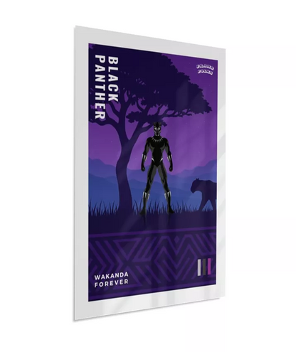 Quadro Pantera Negra - Wakanda