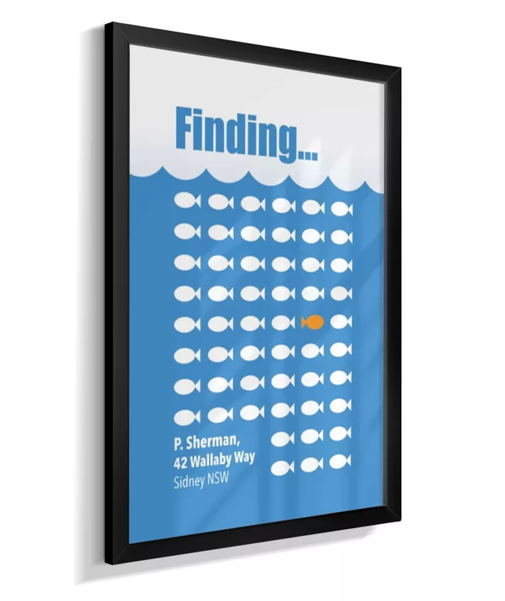 Quadro Procurando Nemo