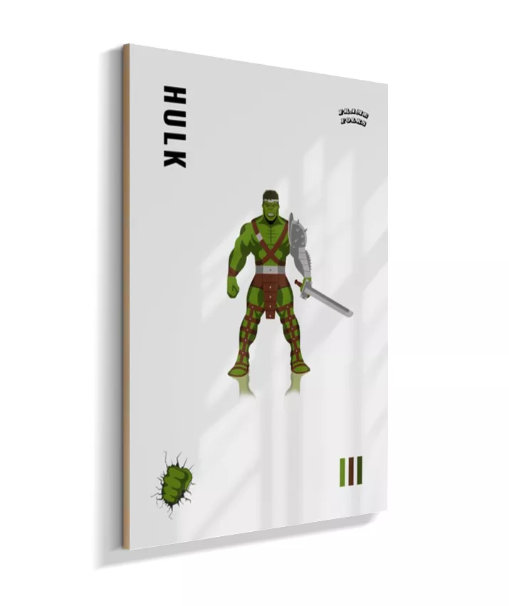 Quadro Hulk - Planeta Hulk