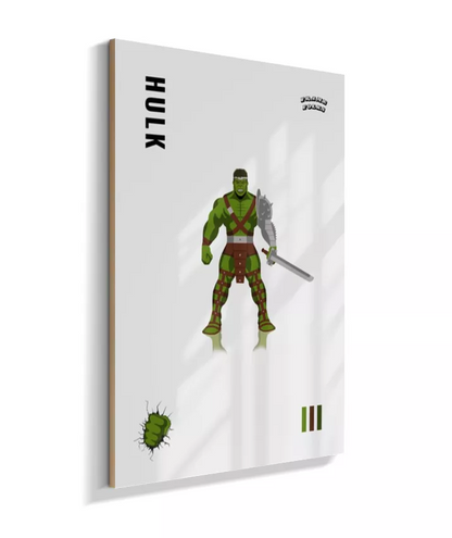 Quadro Hulk - Planeta Hulk