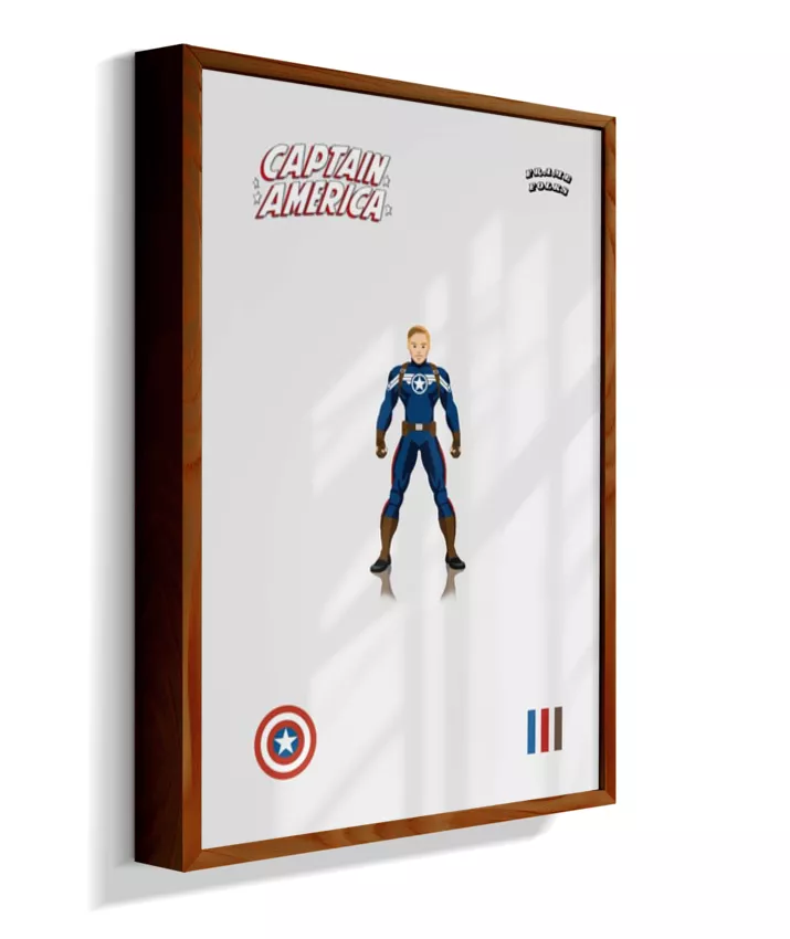 Quadro Steve Rogers