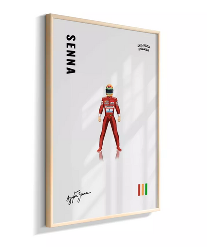 Quadro Ayrton Senna