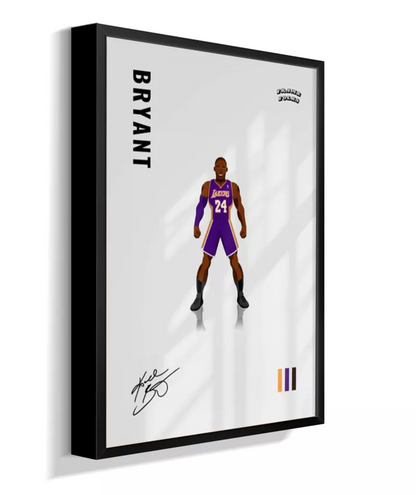 Quadro Kobe Bryant