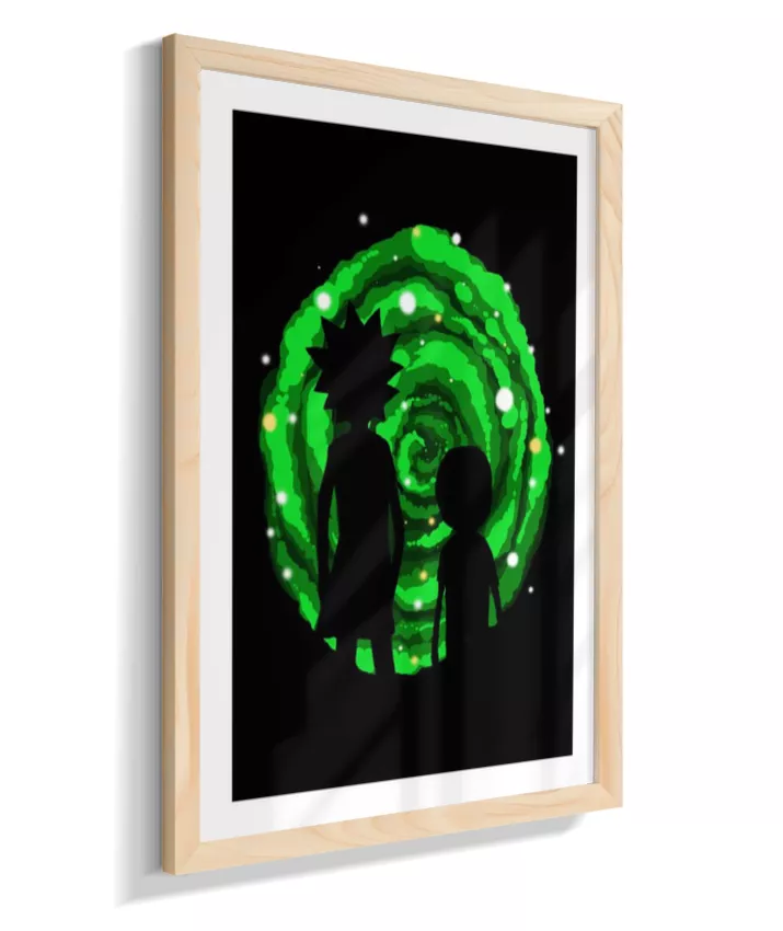 Quadro Rick and Morty