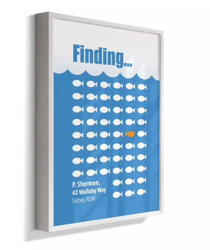 Quadro Procurando Nemo