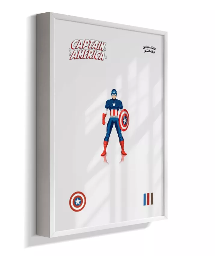 Quadro Capitão America
