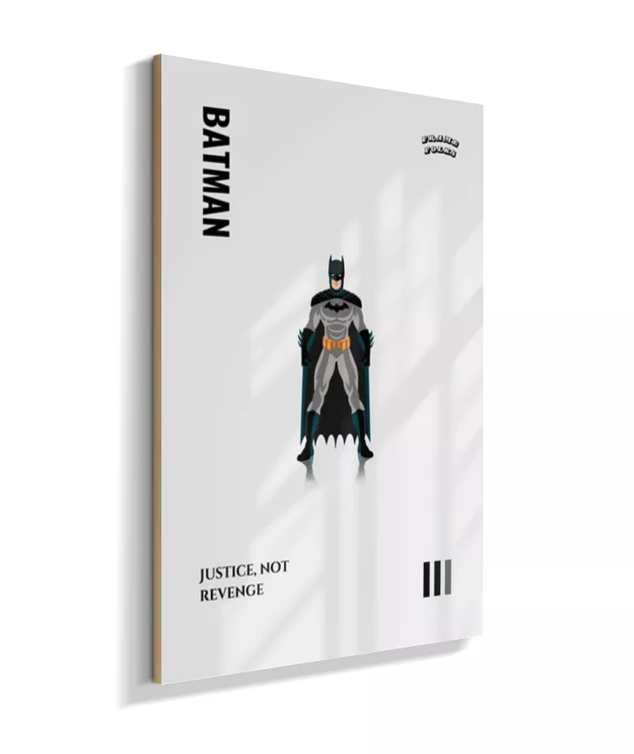 Quadro Batman - Justice, not revenge