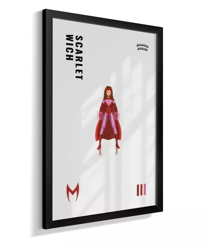 Quadro Feiticeira Escarlate - Clássica