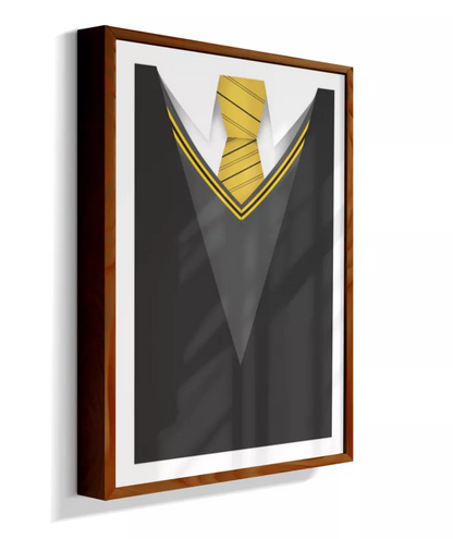 Quadro Harry Potter - Casa Lufa Lufa