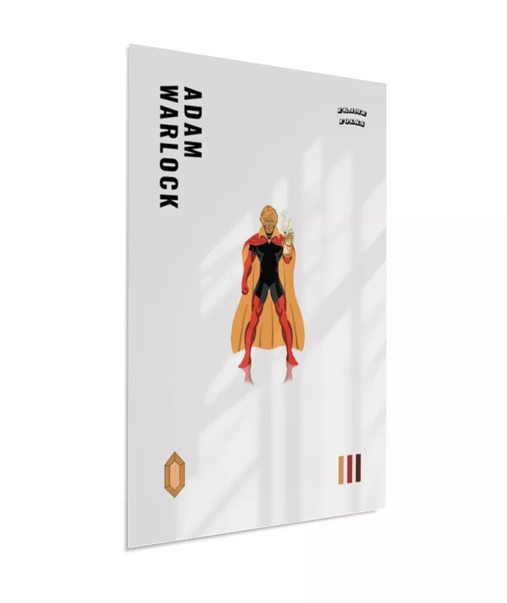 Quadro Adam Warlock - Manopla do Infinito